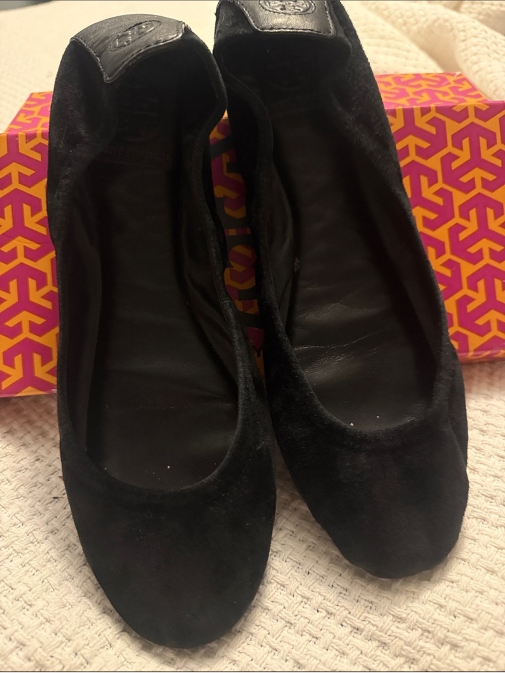 Tory Burch Eddie ballet flats sz 10